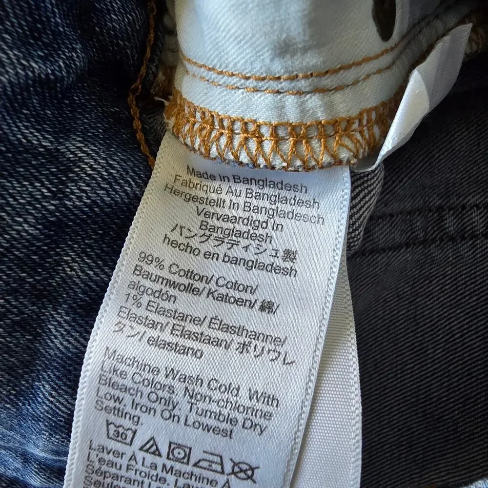 J, Crew Curvy Essential Straight Jeans Stretch Size 27 Cropped Classic Comfort - Picture 7 of 10
